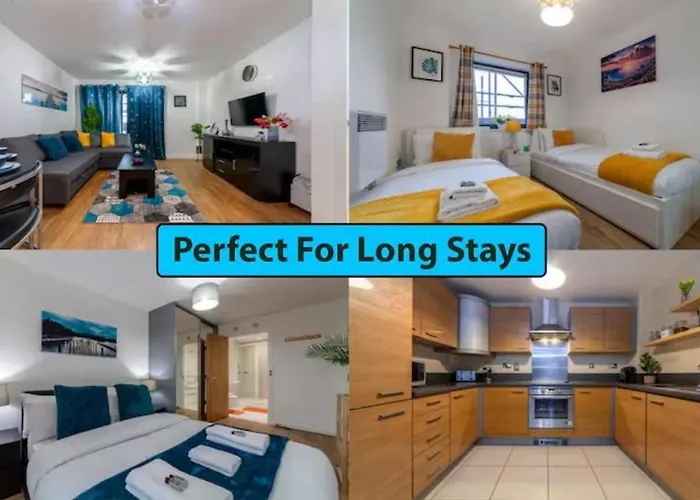 Perfect For Long Stays Business & Family Guests! Parking Stratford London Sleeps 6 Guests! Wifi & Netflix