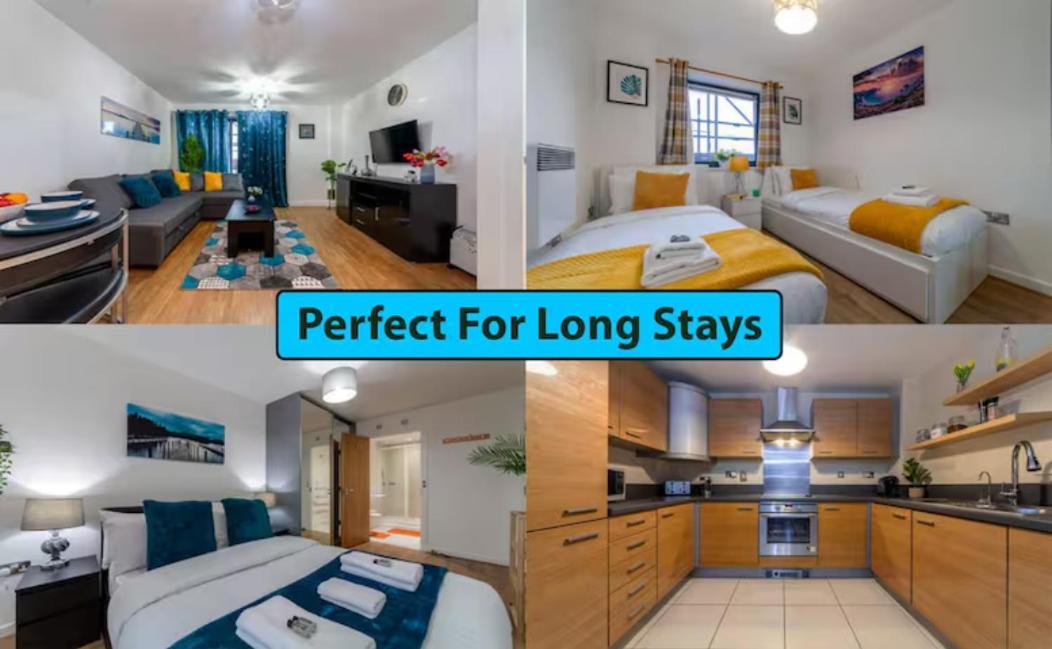 Perfect For Long Business & Family Guests! Parking Stratford Sleeps 6 Guests! Wifi & Netflix Apartment London